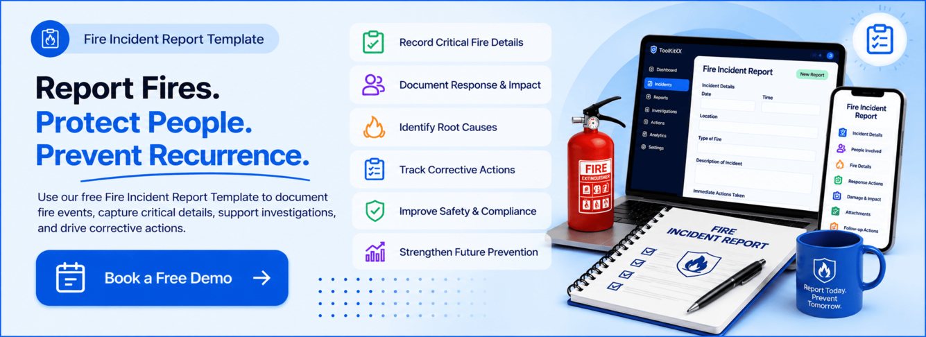 Fire Incident Report Template