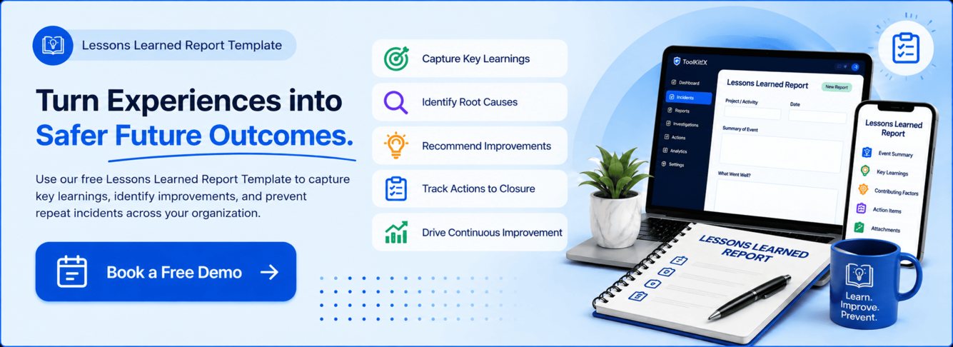 Lessons Learned Report Template
