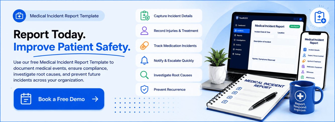 Medical Incident Report Template