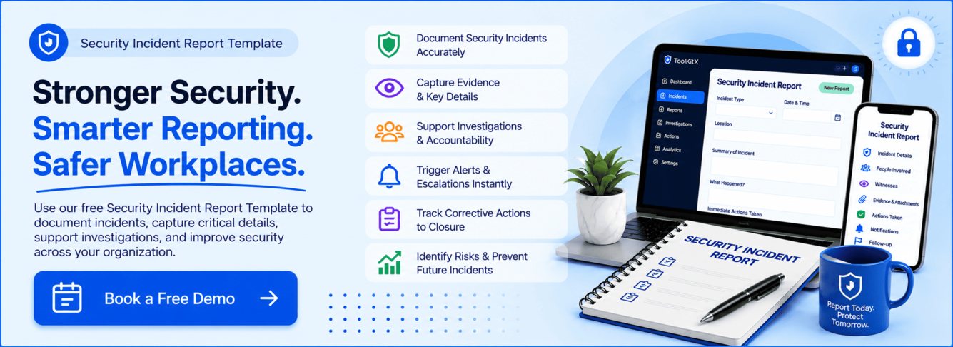 Security Incident Report Template